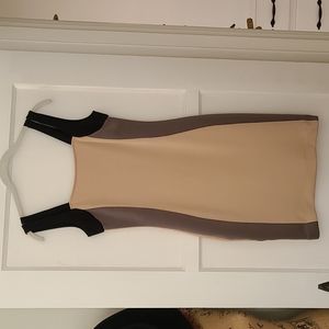 Boston Proper Block Color Body Con Dress